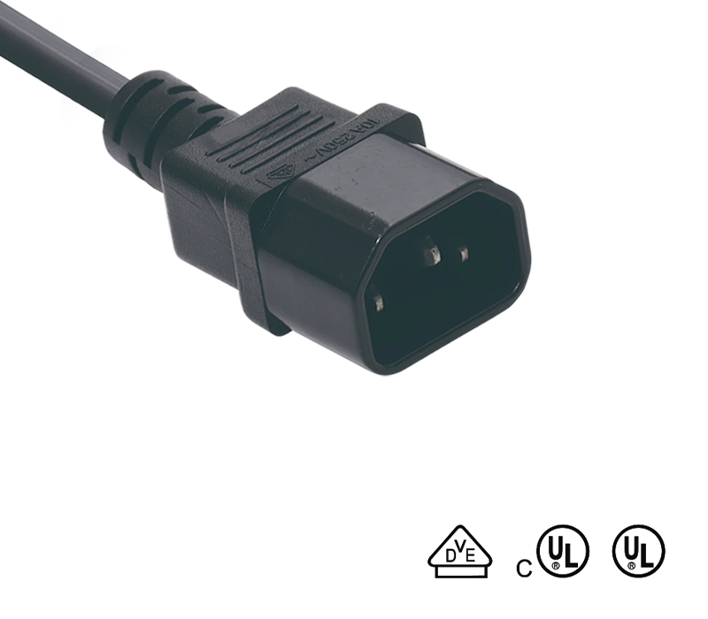 JT-SZ3/FY-SZ3 IEC Connector Male Plug C14 According To German And US Standards