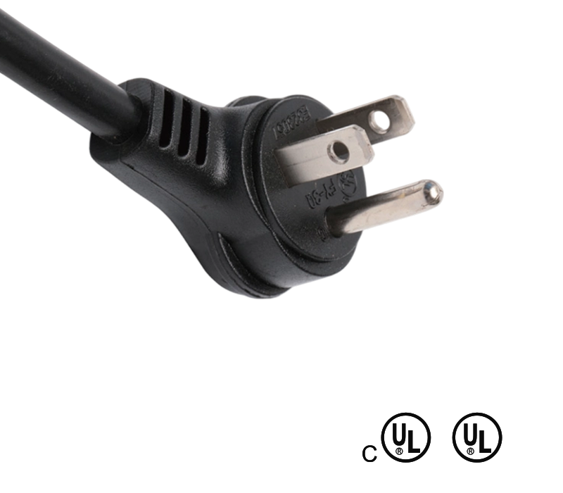 FY-3Q 15A 125V American Standard Three-Pin Elbow Plug