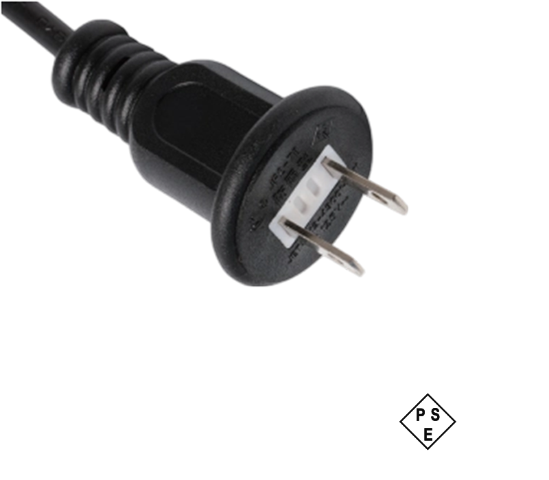 JF2-7B/12B/15B+ JZF2-7/12/15 15A 125V Japan-Style 2-Pin Waterproof Plug and Socket Extension Cord