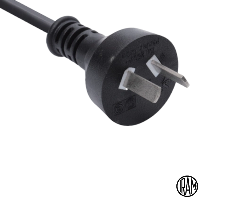 AR2-10 10A 250V Two-Pin Argentine Plug