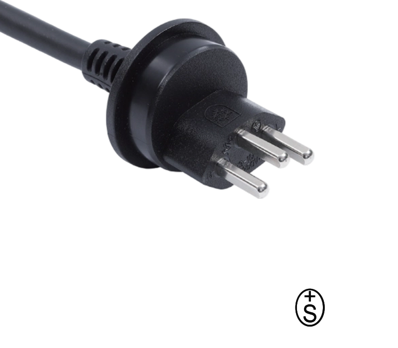 R3-16F 16A 250V Three-Pin Swiss Waterproof Plug