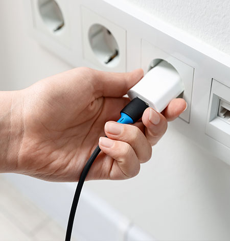 What is a connector plug?