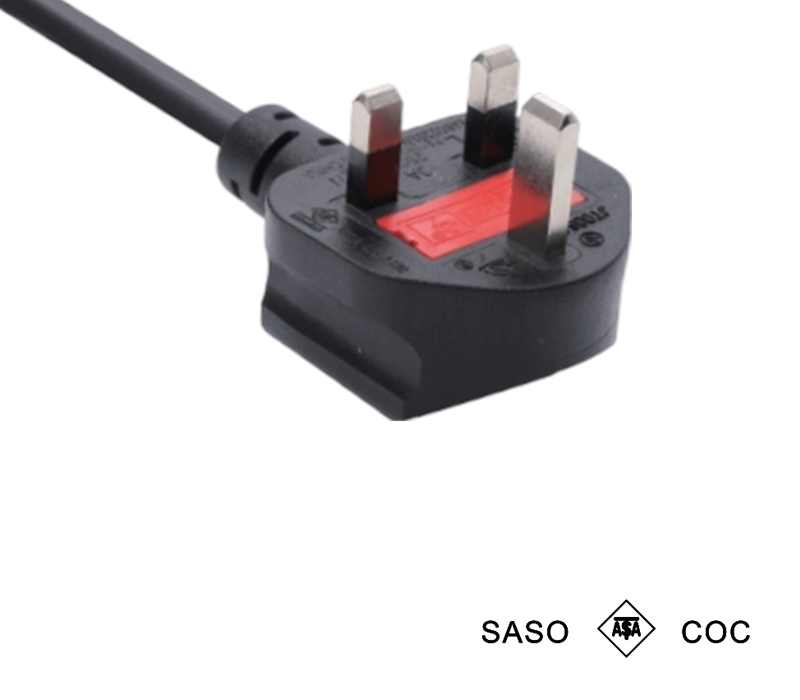 JT006A 13A 250V British Three-Pin Plug With Fuse