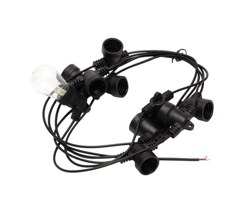 LED String Lights with European Standard G45 Filament Bulbs