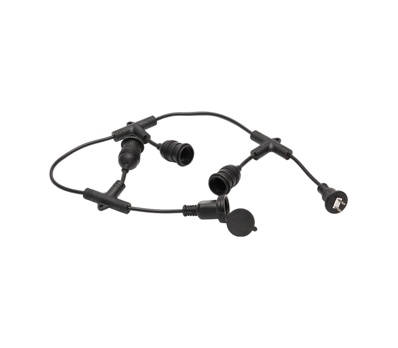 JD-2B-24 E26/E27 Base LED Outdoor String Lights with Japanese Waterproof Plug and Socket