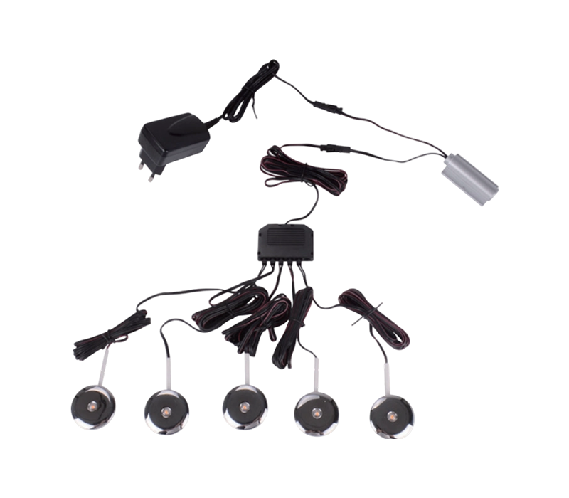 CLS-06 Cabinet Trim Lights with IR Sensor Switch and 2-Meter Wiring